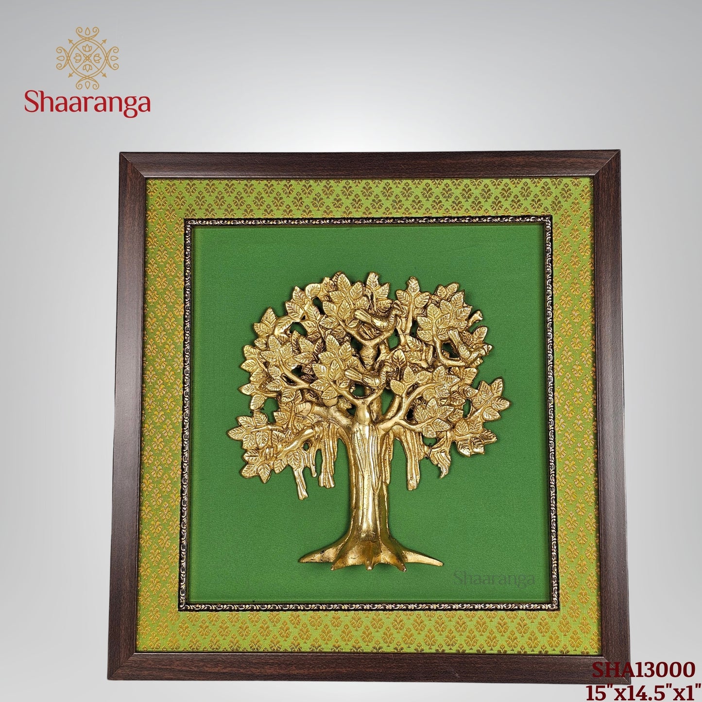 15 Inches Frame Brass Tree