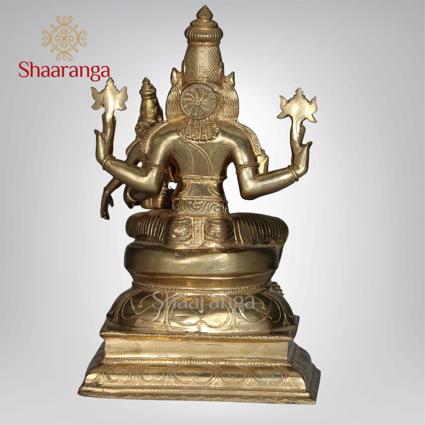 11 Inches Bronze Lakshmi Narasimha Swamy