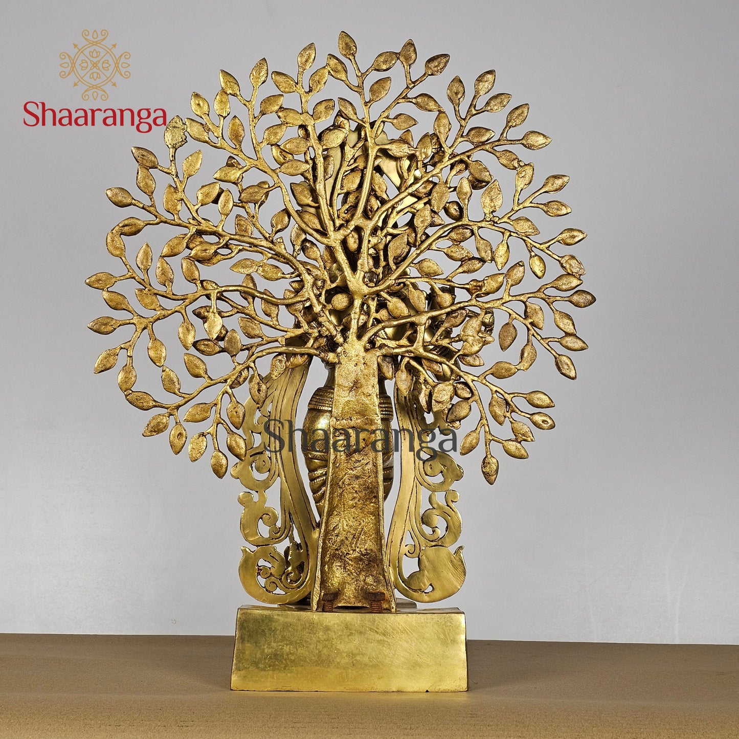 21 Inches Brass Krishna Tree