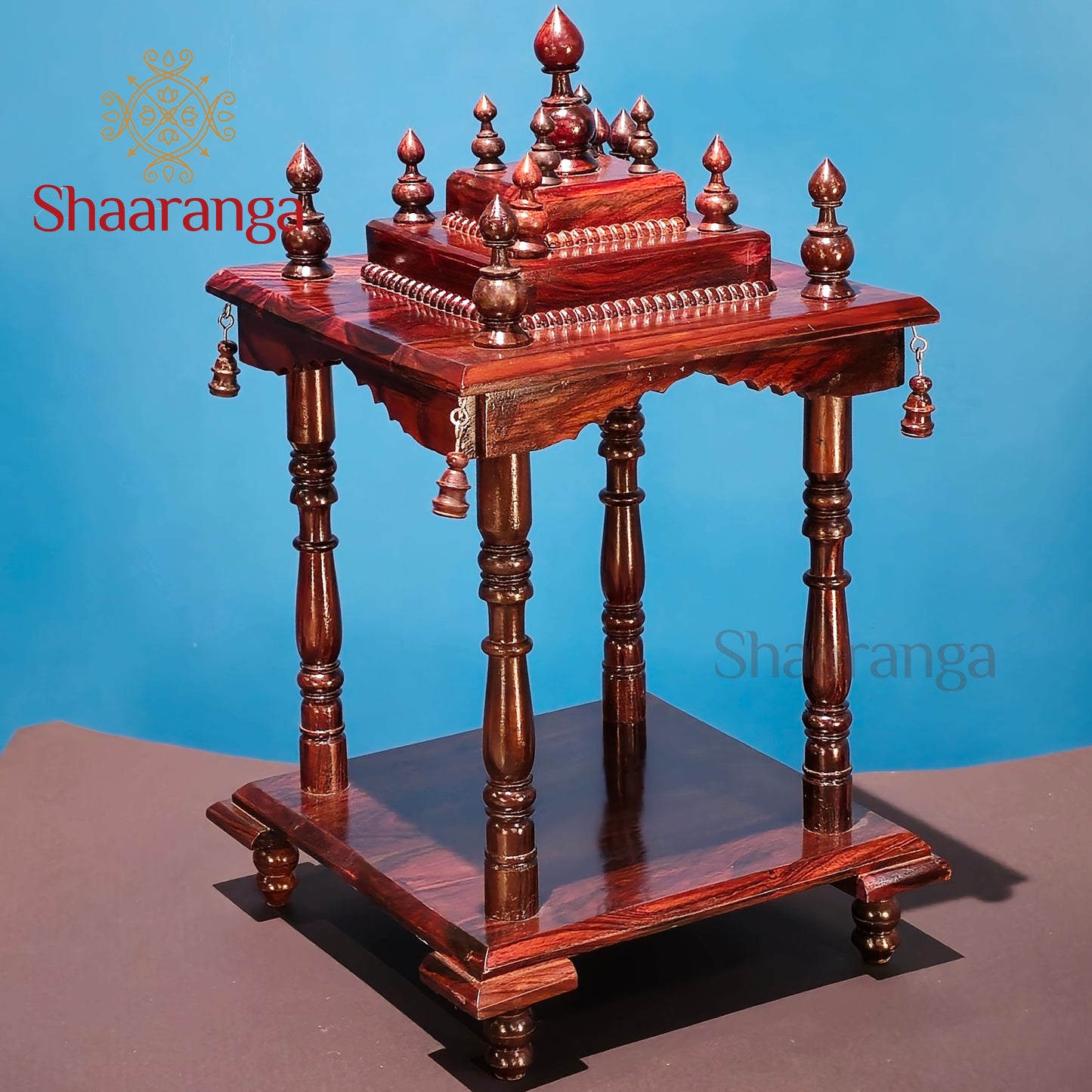 19 Inches Rosewood Mandir – ideal for small spaces