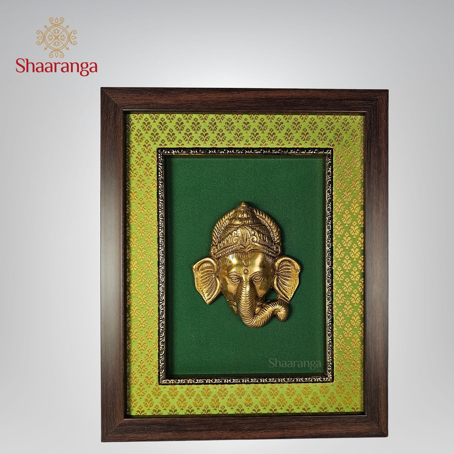 12 Inches Frame Ganesha Face
