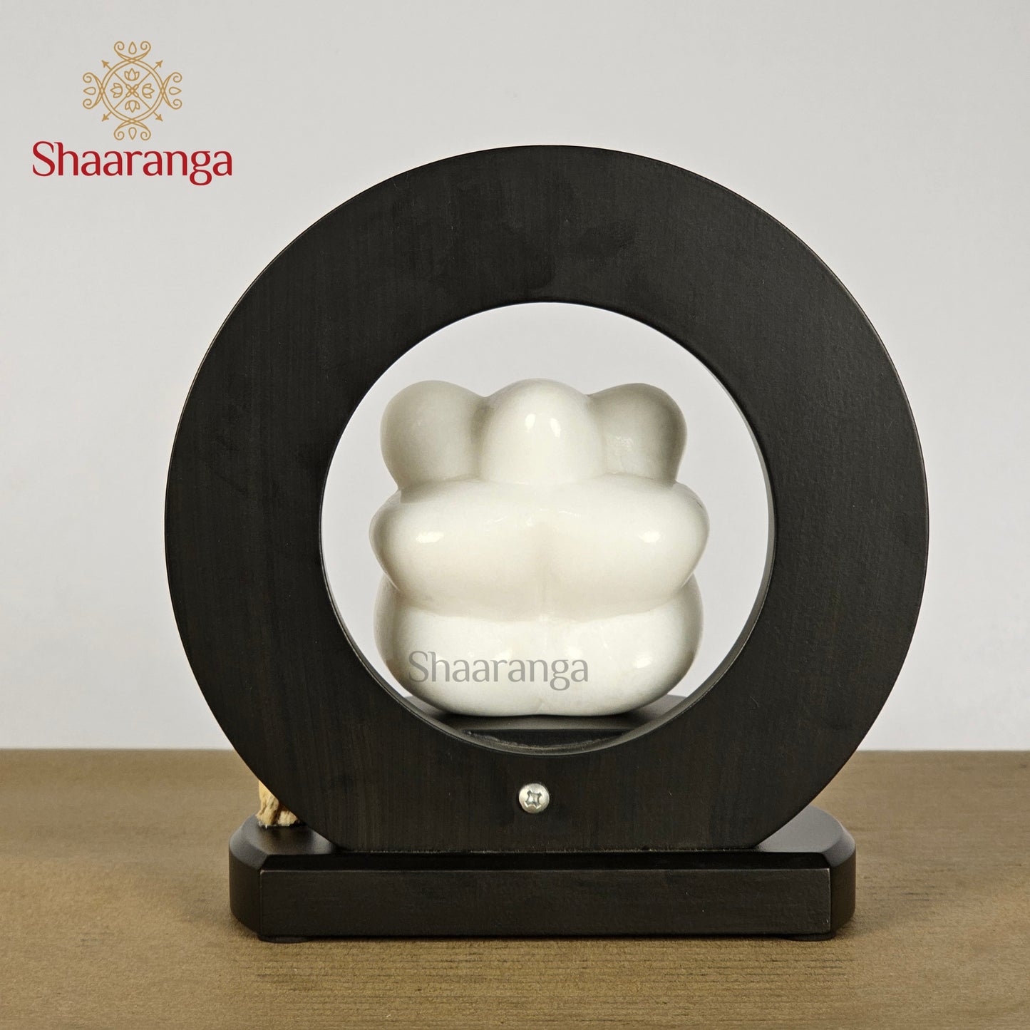 7 Inches Marble Appu Ganesha