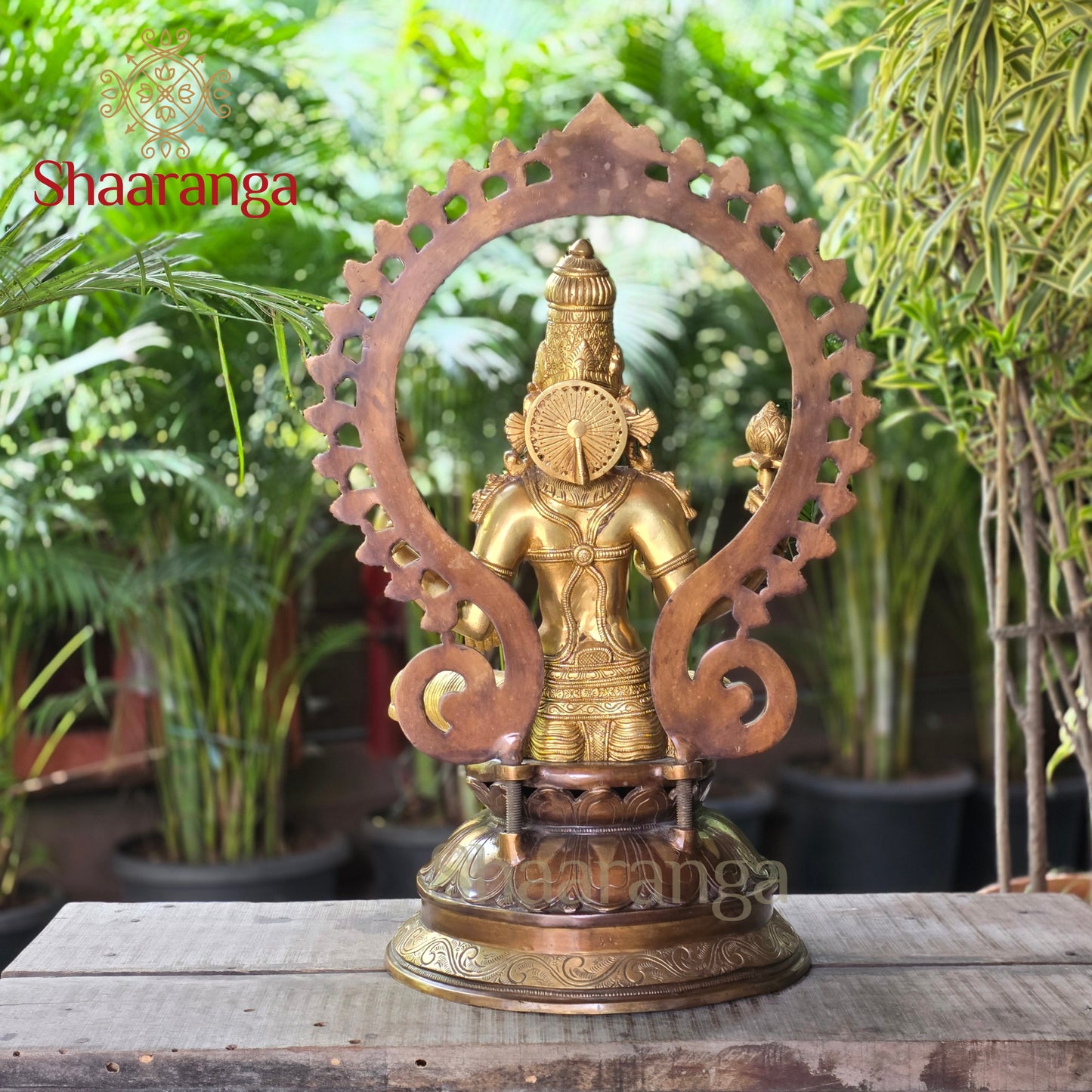 25 Inches Brass Lakshmi Devi with Arch.