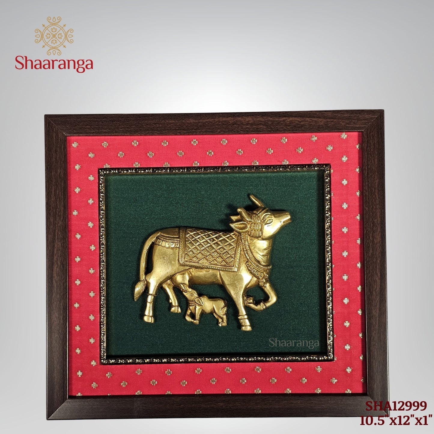 10.5 Inches Frame Cow & Calf