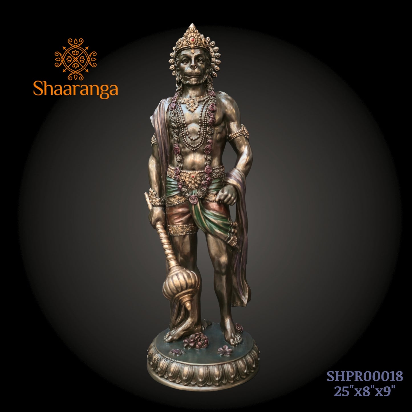 25 Inches Fiber Masculine Hanuman