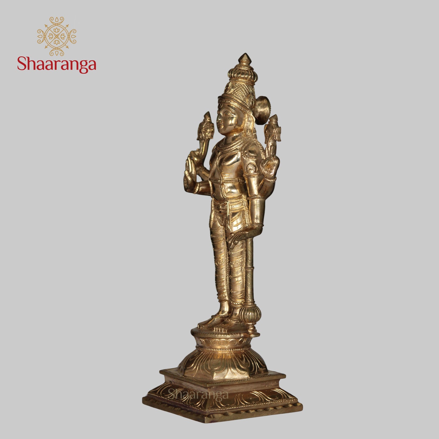 11 Inches Bronze Vishnu Murthy Standing