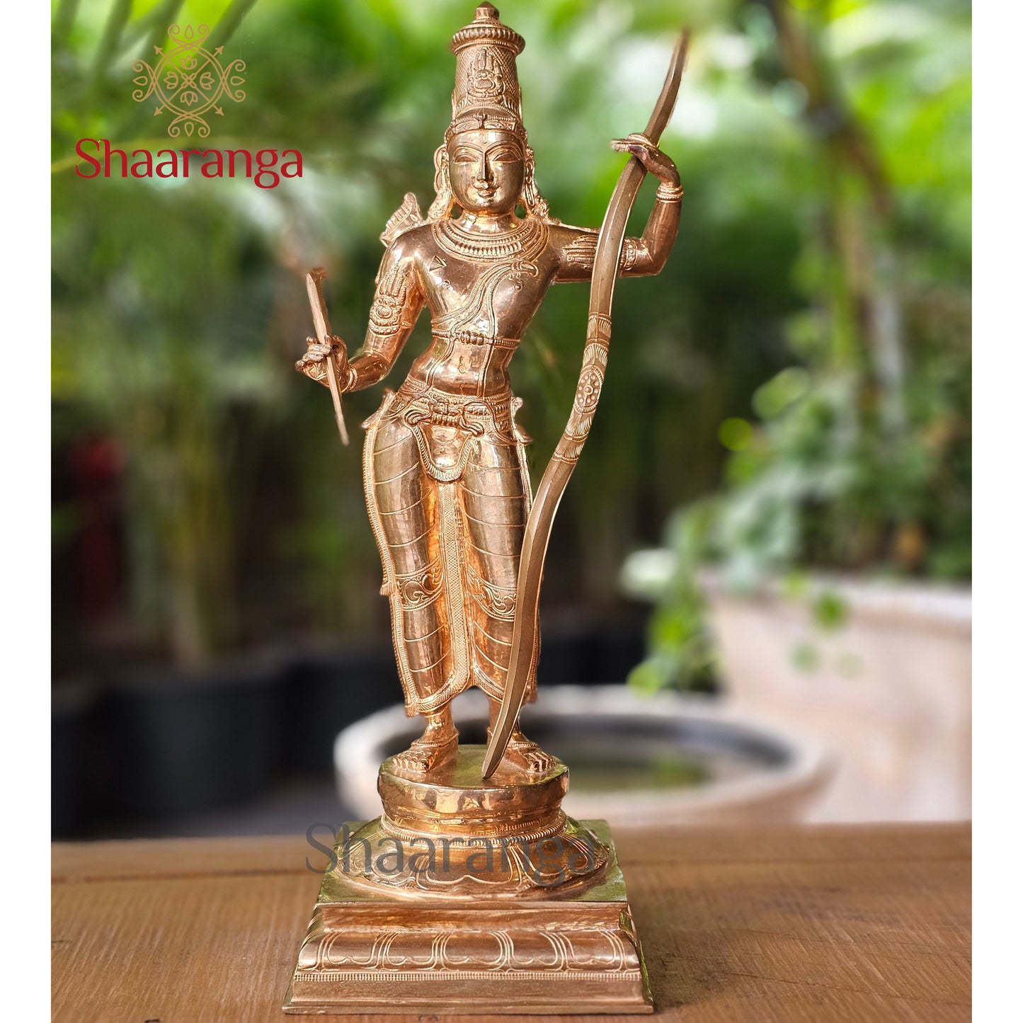 20 Inches  Bronze Sri Rama Sculpture