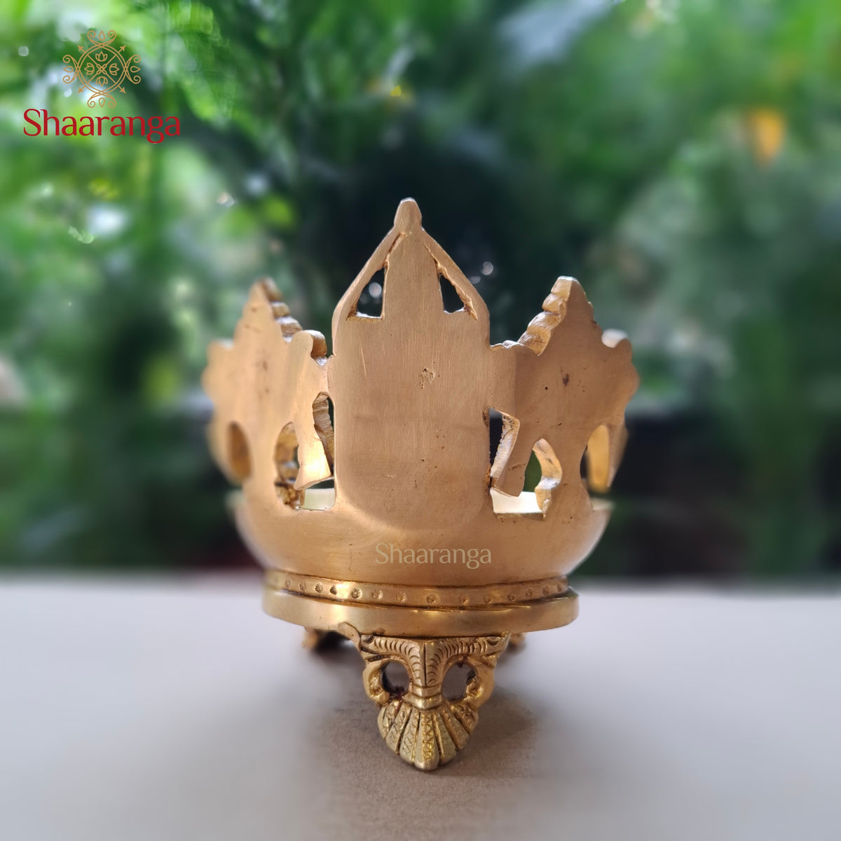 5 Inches Brass Balaji Diya