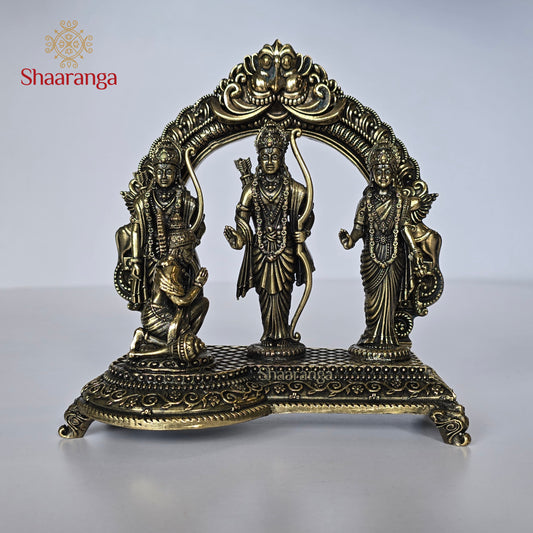 6.8 Inches Brass Ram Darbar