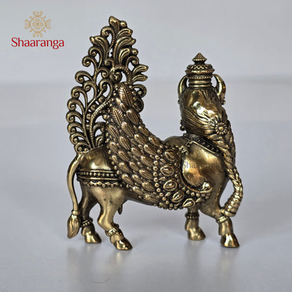 3 Inches Brass Kamadenu