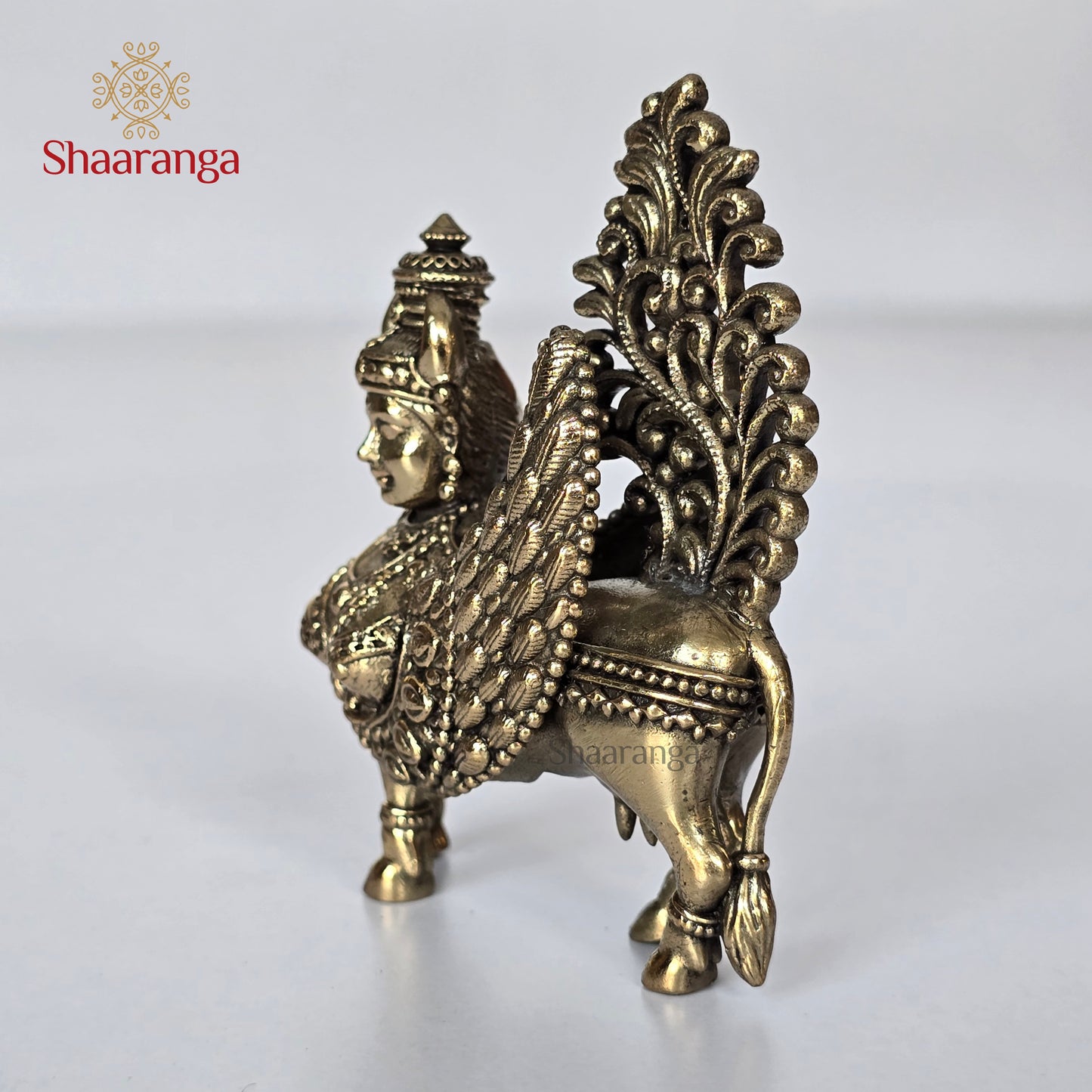 3 Inches Brass Kamadenu