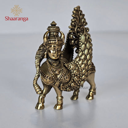 3 Inches Brass Kamadenu