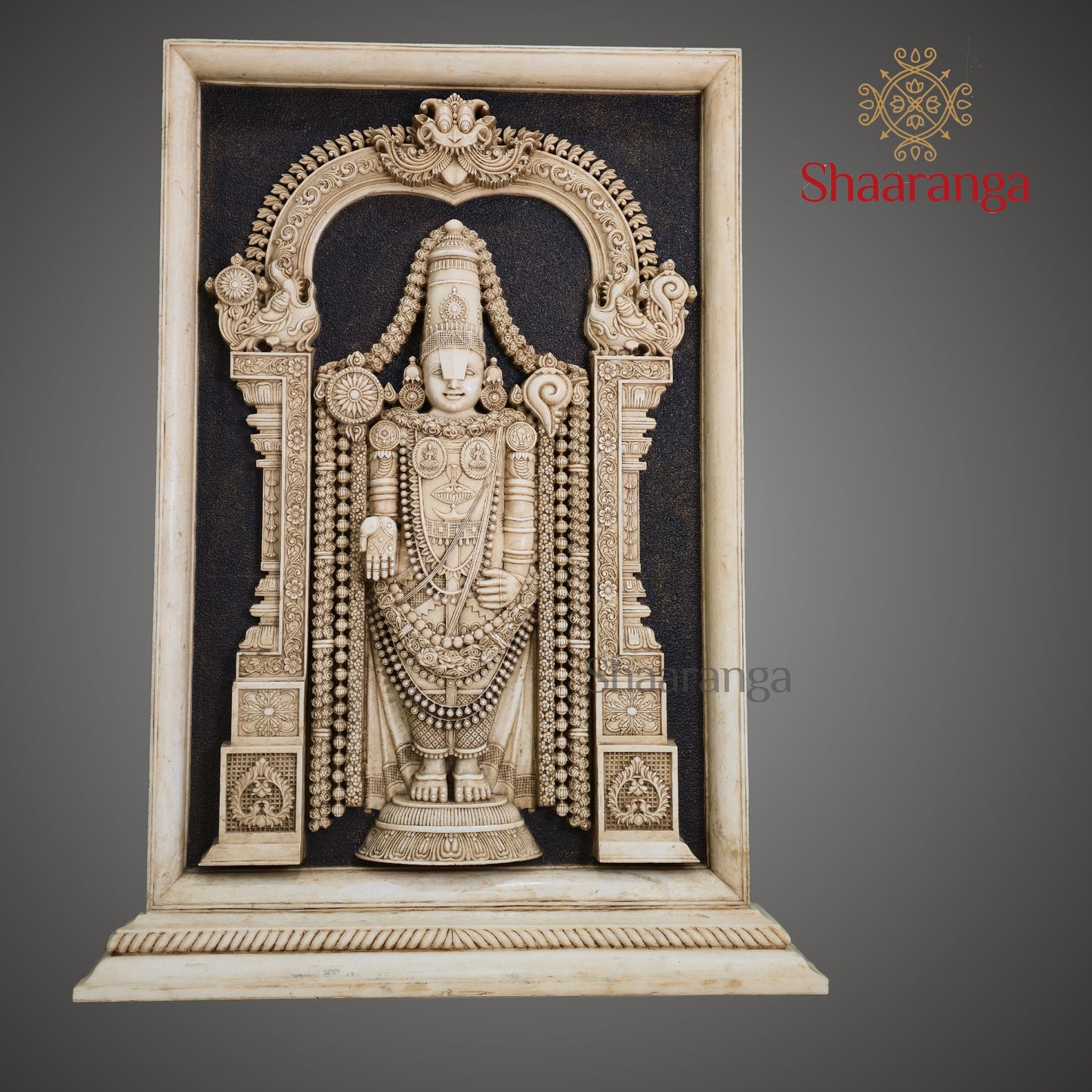58 Inches Marble Tirumala Venkateshwara Swamy - Balaji Panel