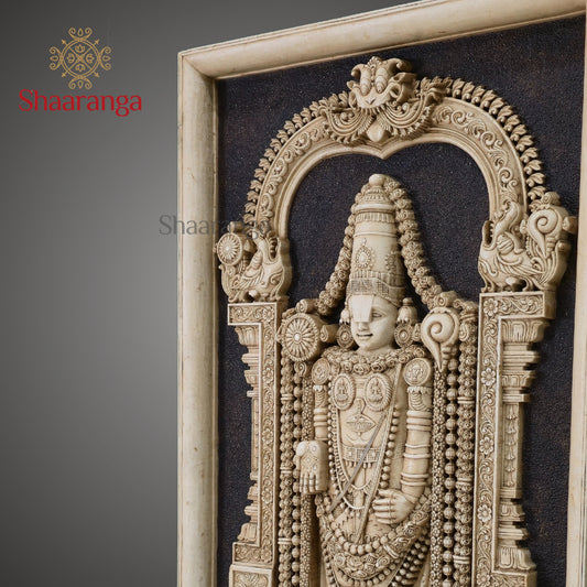 58 Inches Marble Tirumala Venkateshwara Swamy - Balaji Panel