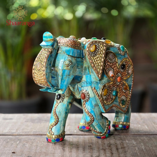 11 Inches Bone Elephant