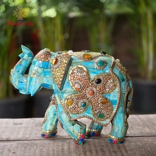 11 Inches Bone Elephant