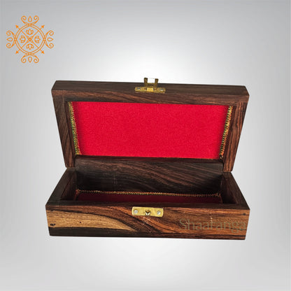 8 Inches Rosewood Storage Box