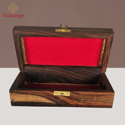 8 Inches Rosewood Storage Box