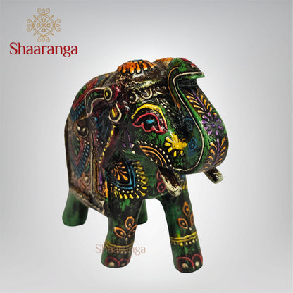 4.5 Inches Wooden Elephant Upper Trunk