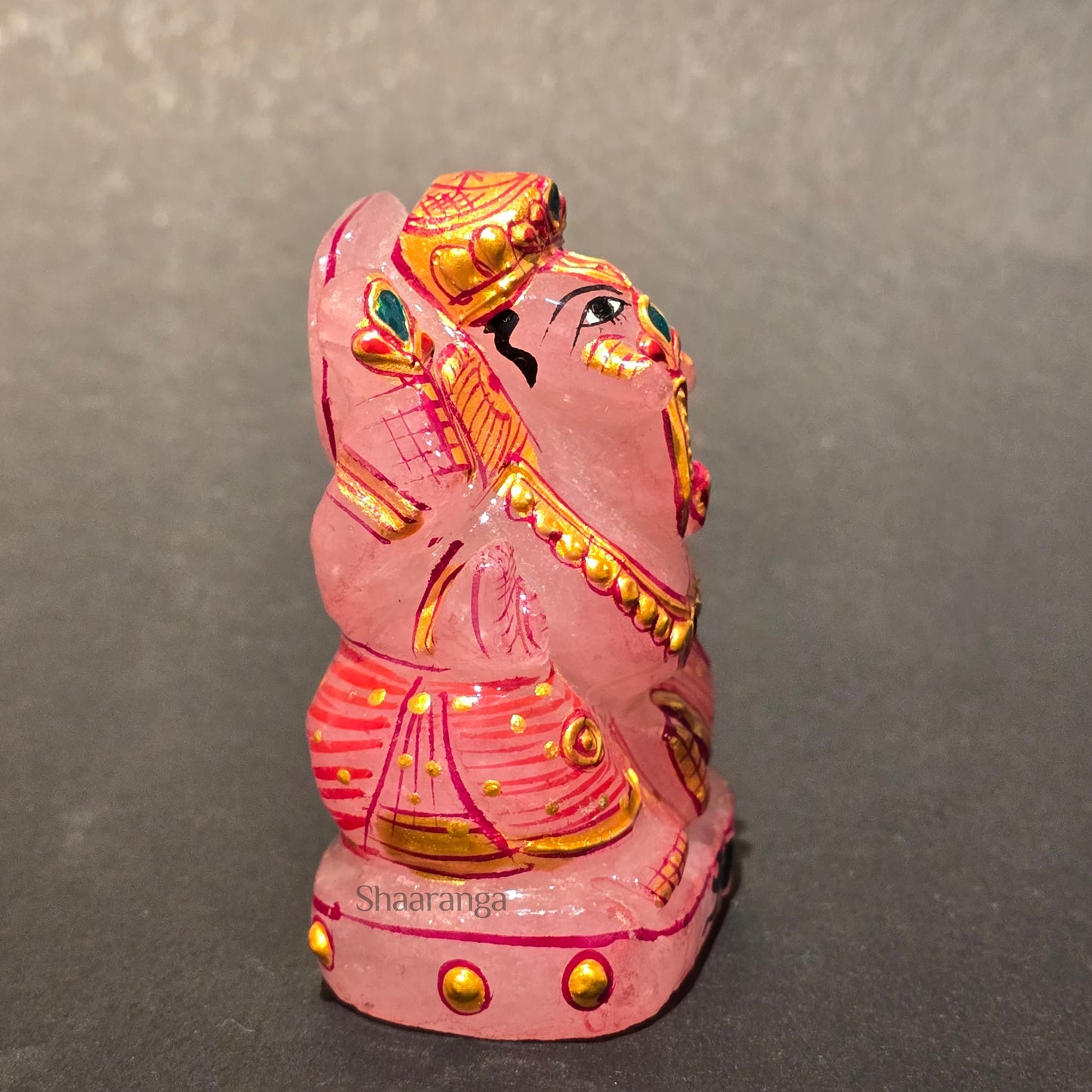 3 Inches Semi Precious Stone Ganesh