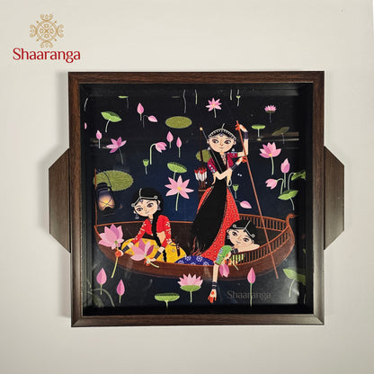 10 Inches Tray - Doll  Design