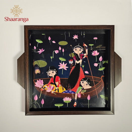 10 Inches Tray - Doll  Design