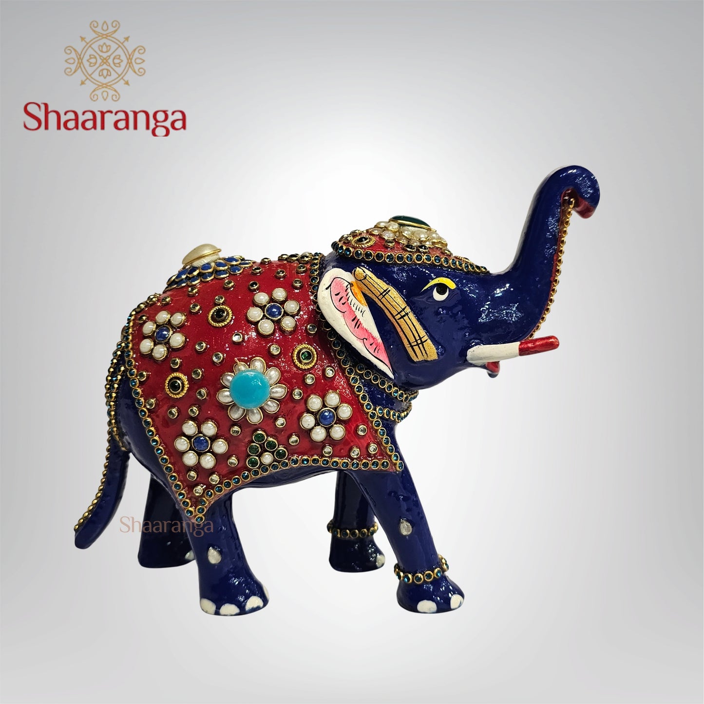 6 Inches Decorative Enamel Elephant