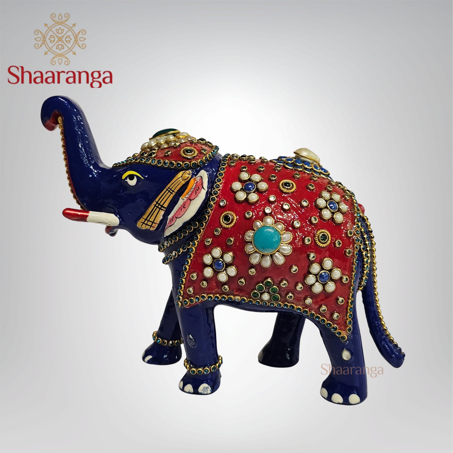 6 Inches Decorative Enamel Elephant