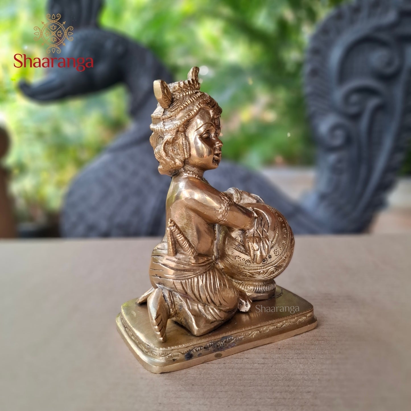 7.5 Inches Brass Bala Krishna