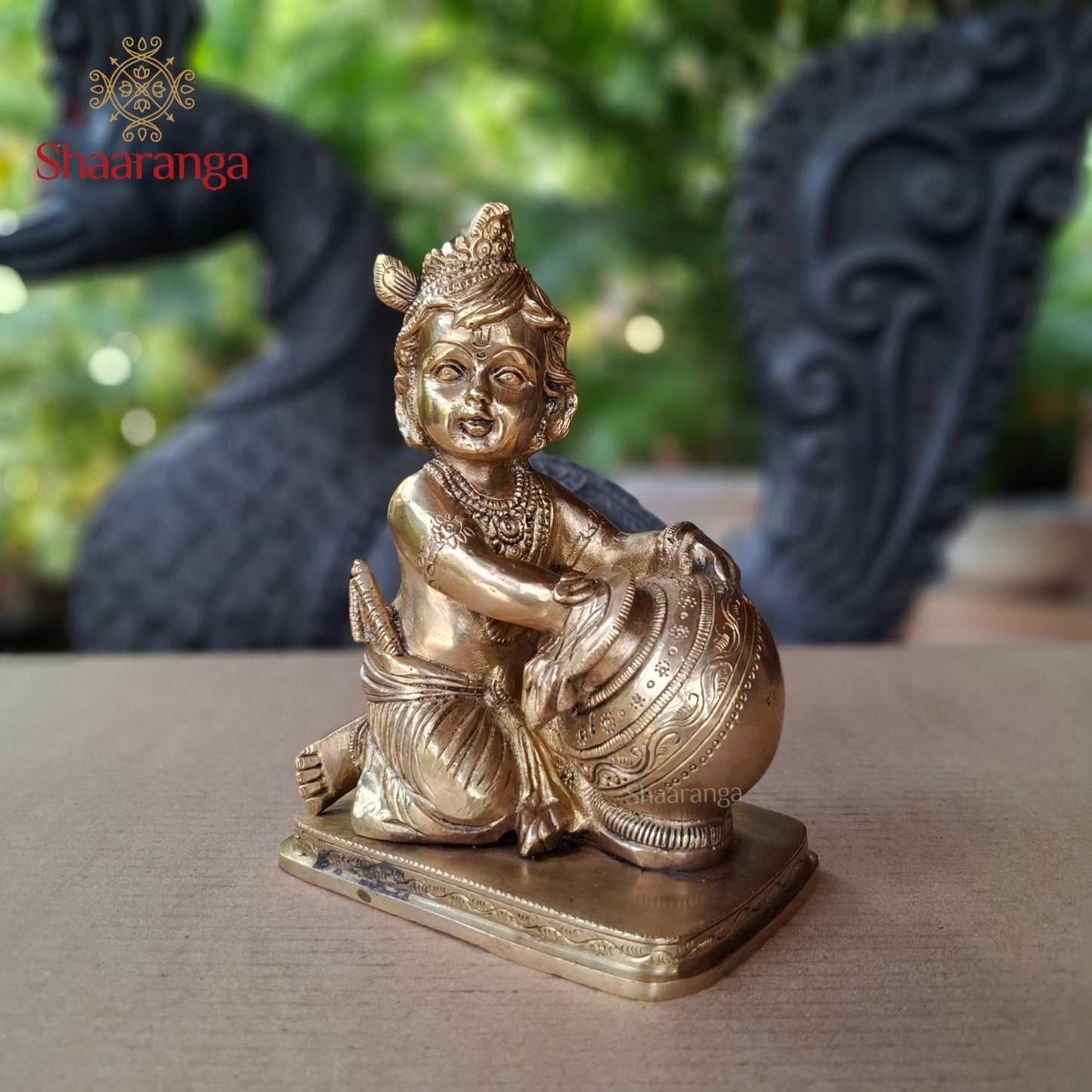 7.5 Inches Brass Bala Krishna