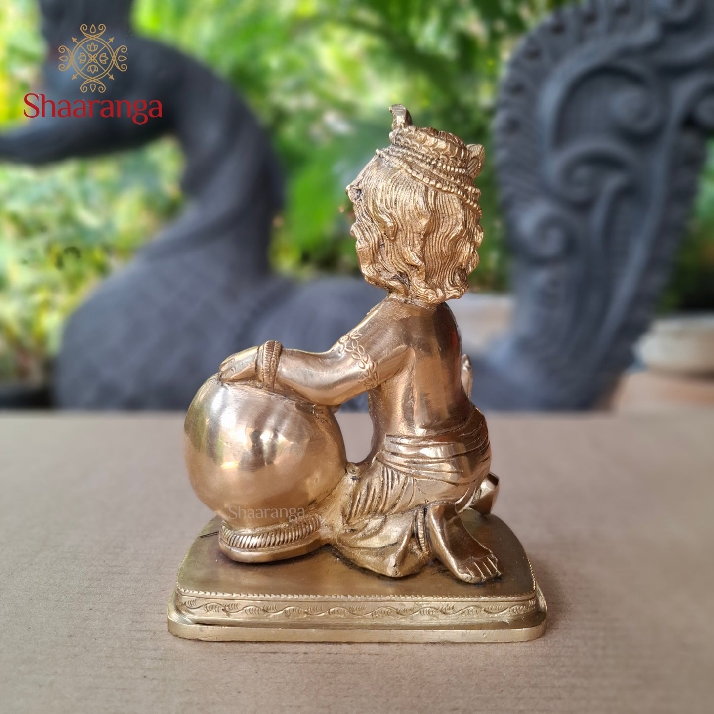 7.5 Inches Brass Bala Krishna