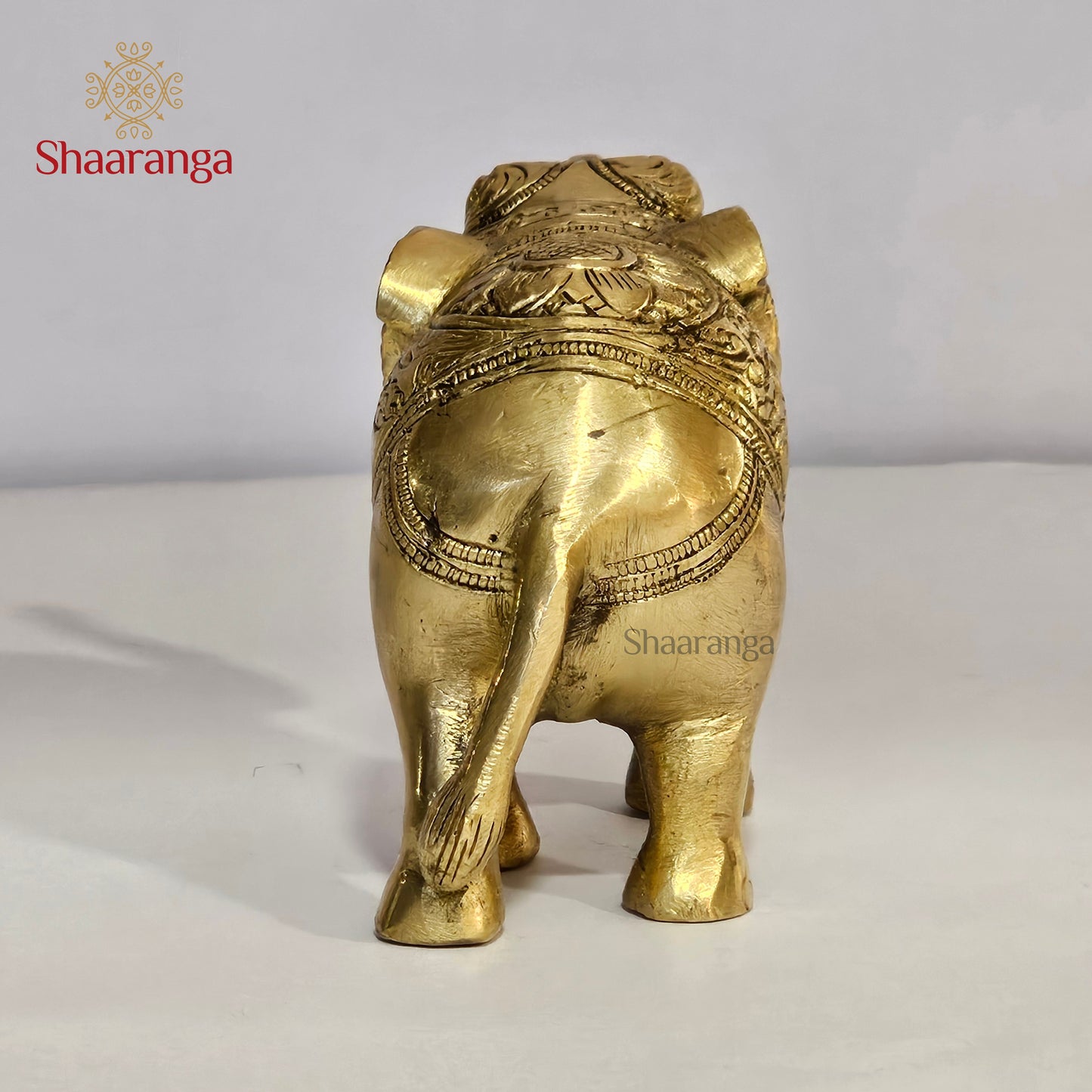 4 Inches Brass Elephant