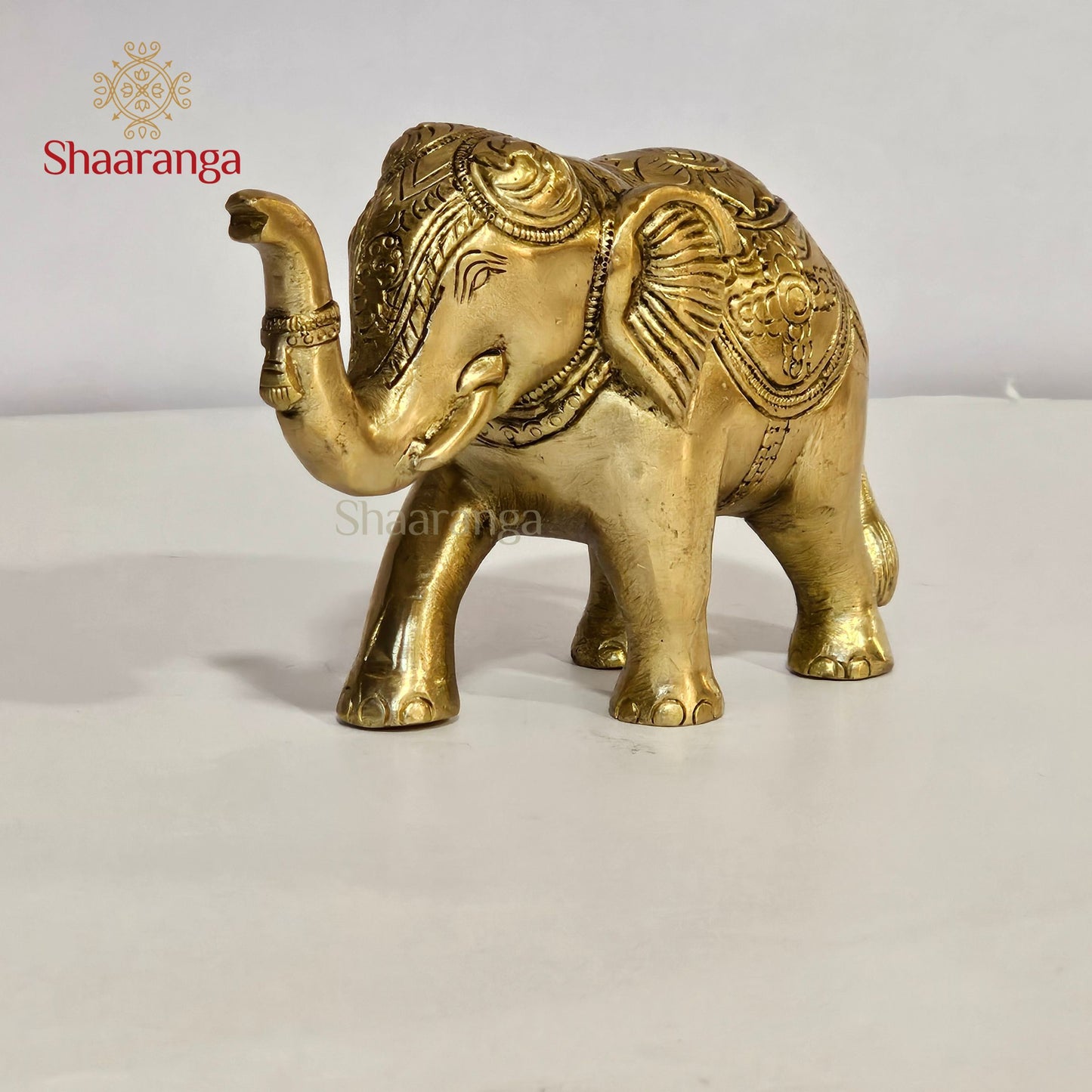 4 Inches Brass Elephant