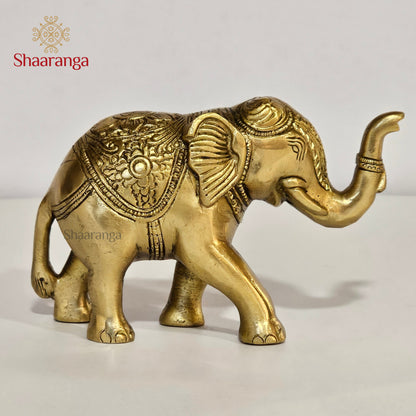 4 Inches Brass Elephant