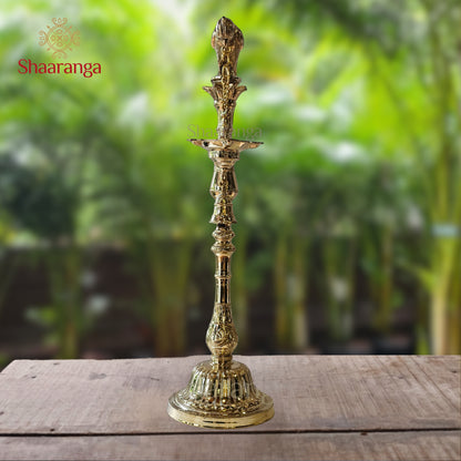 30 Inches Bronze Parrot lamp