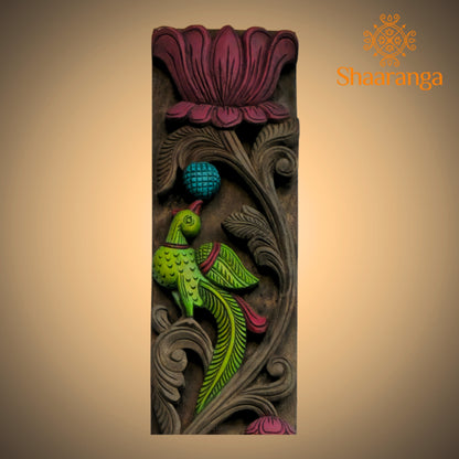 48 Inches Wood Parrot Verticals