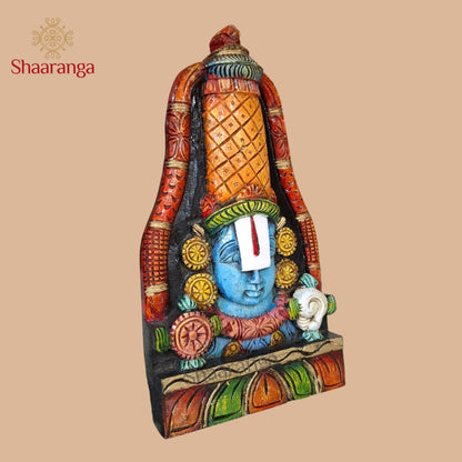 15 Inches Wood Balaji Hanging