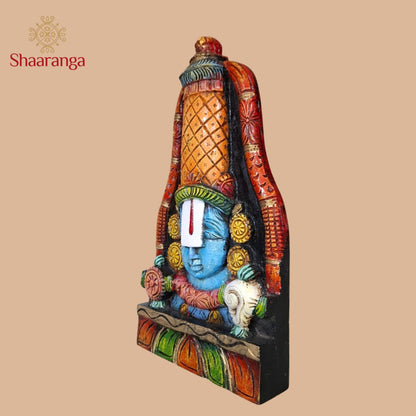 15 Inches Wood Balaji Hanging