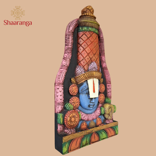 17 Inches Wood Balaji Hanging