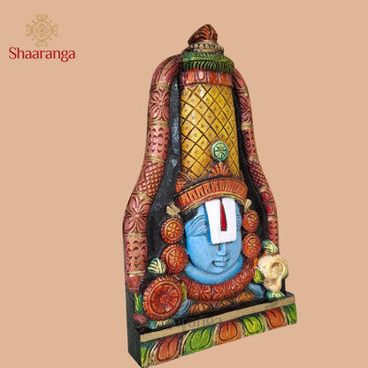 16 Inches Wood Balaji Hanging