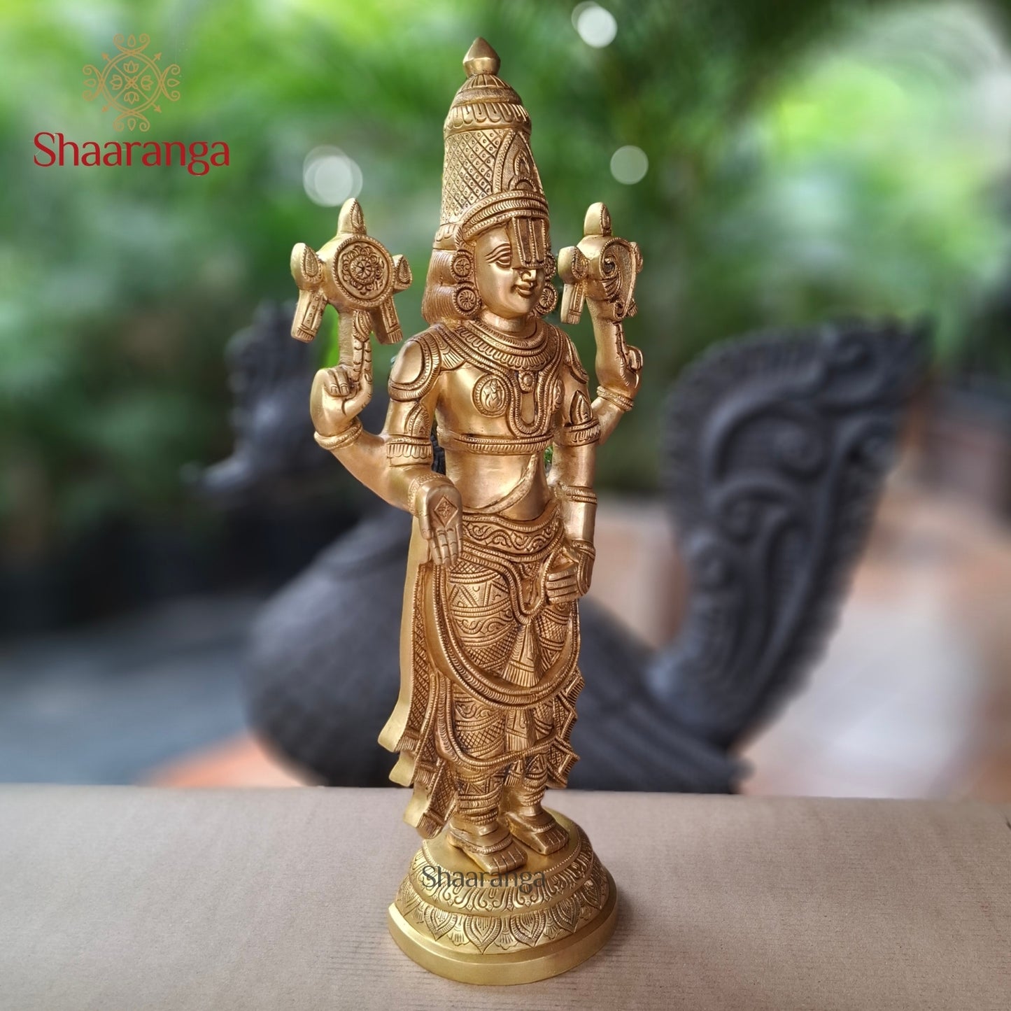 24 Inches Brass Tirupati Balaji