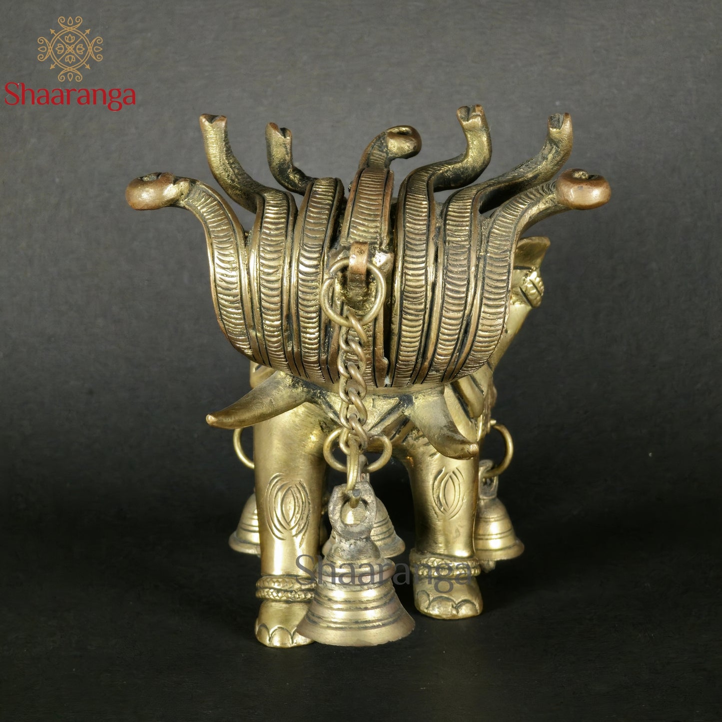 6 Inches Brass Elephant Airawat