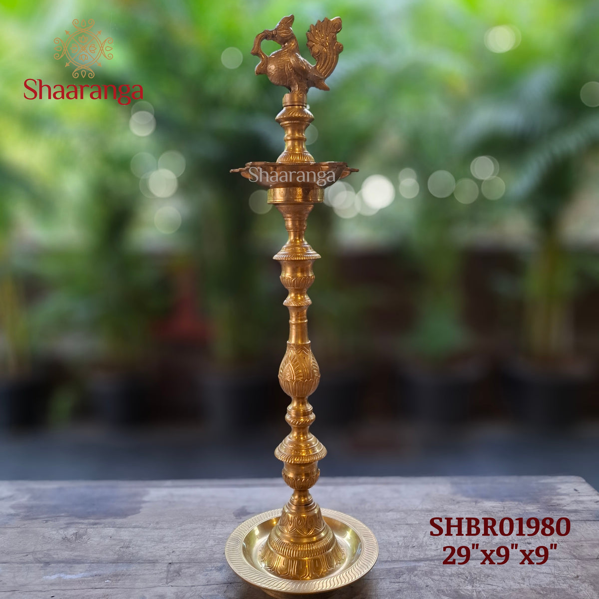 29 Inches Bronze ORNAMENTAL LAMP