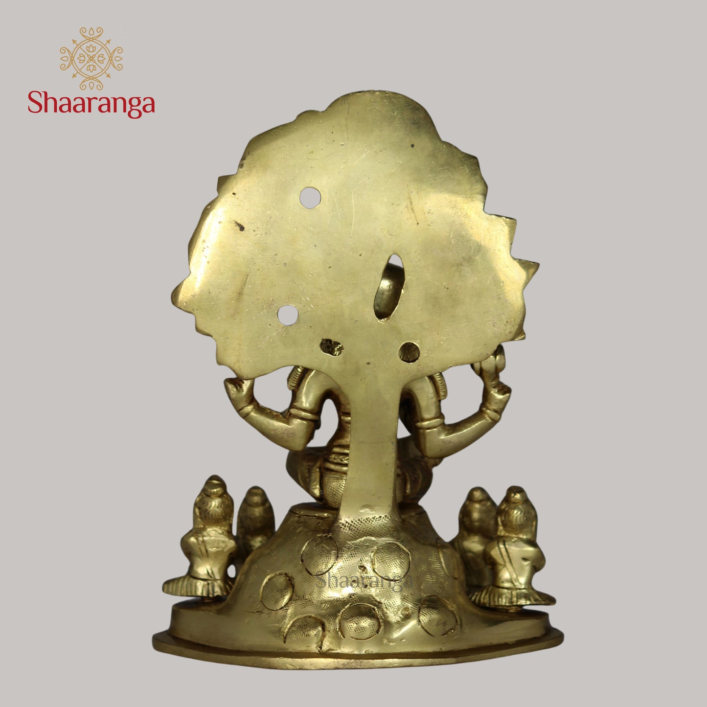 7 Inches Brass Dhakshina Murthi