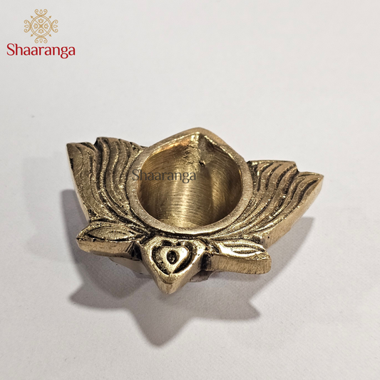 1 Inch Brass Lotus Deepam