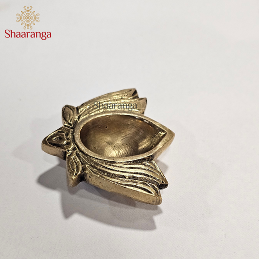 1 Inch Brass Lotus Deepam