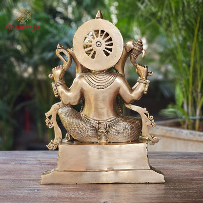 20 Inches Brass Astha Vinayaka