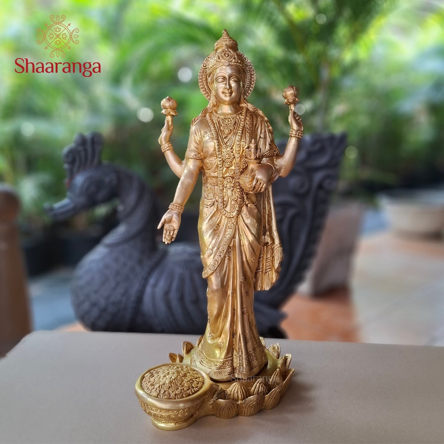 23 Inches Brass Lakshmi Devi Idol