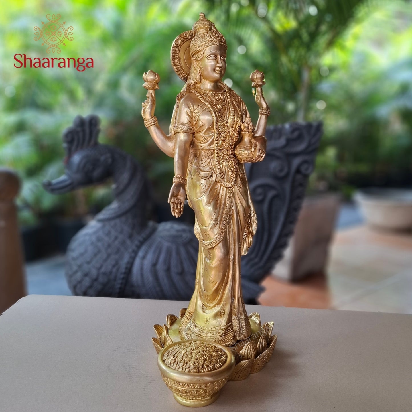 23 Inches Brass Lakshmi Devi Idol