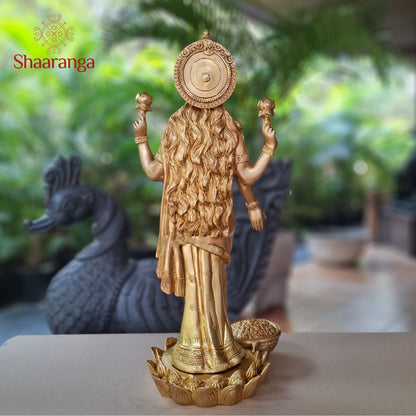 23 Inches Brass Lakshmi Devi Idol